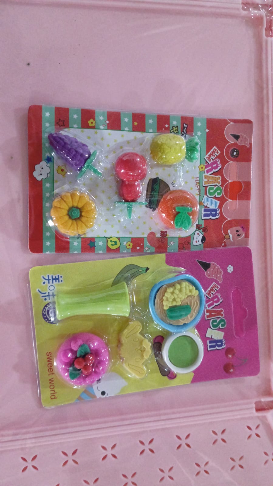 3D Mix Design Fancy & Stylish Colorful Erasers, Mini Eraser Creative Cute Novelty Eraser for Children Different Designs Eraser Set for Return Gift, Birthday Party, School Prize (1 Set) 3D Mix Design Fancy & Stylish Colorful Erasers, Mini Eraser Creative Cute Novelty Eraser for Children Different Designs Eraser Set for Return Gift, Birthday Party, School Prize (1 Set)
